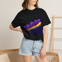 The Ones Who Know T-Shirt — Retro Rainbow Shooting Star Graphic