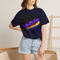The Ones Who Know T-Shirt — Retro Rainbow Shooting Star Graphic