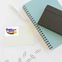 The Ones Who Know PSA Sticker Sheet — Retro Decorative Sticker