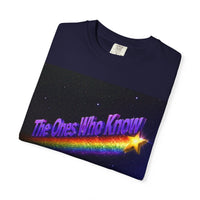 The Ones Who Know T-Shirt — Retro Rainbow Shooting Star Graphic