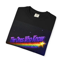 The Ones Who Know T-Shirt — Retro Rainbow Shooting Star Graphic